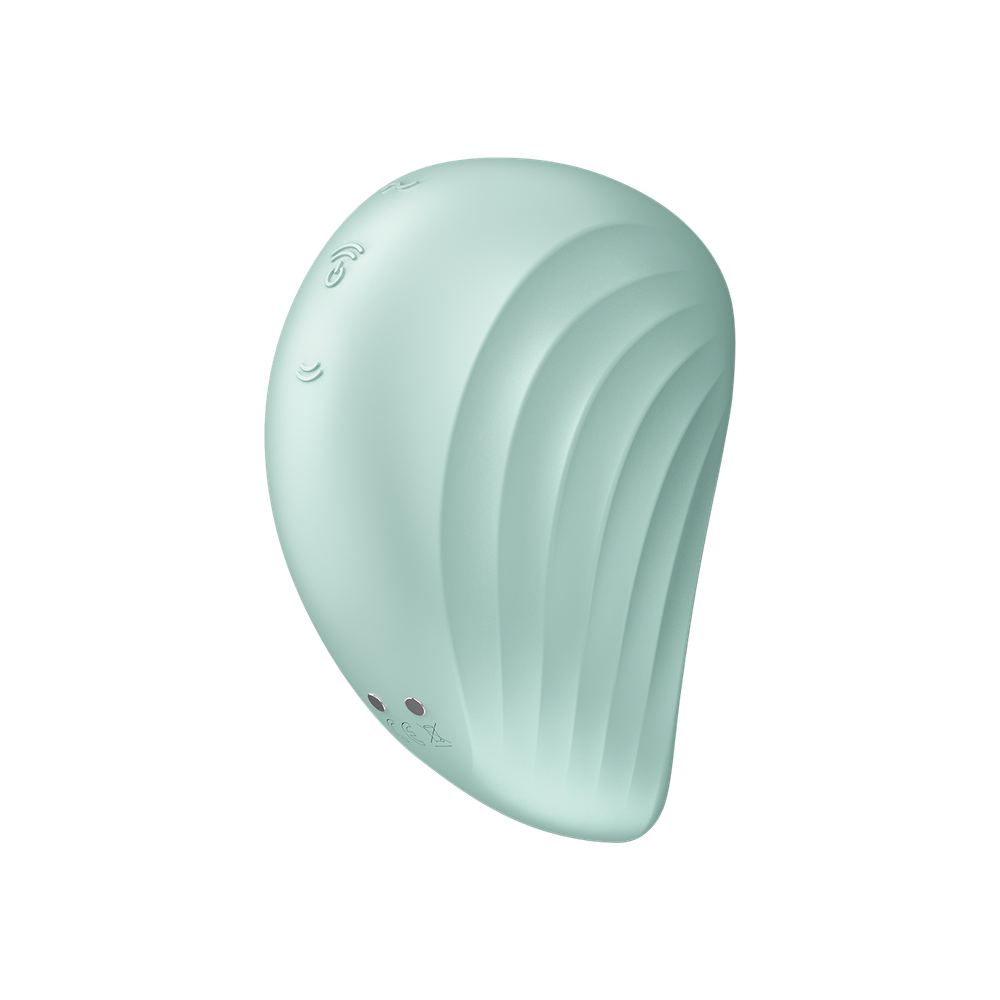 Вакуумно-волновой стимулятор с вибрацией Satisfyer Pearl Diver, мятный