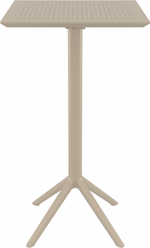 Стол пластиковый барный складной Sky Folding Bar Table 60