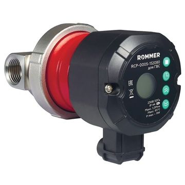 Циркуляционный насос Rommer Profi для ГВС с таймером, DN 15 мм (RCP-0005-152080)