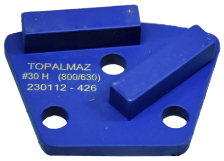 Пад алмазный шлифовальный "Магнит" HARD TOPALMAZ #10, 30, 50, 100 грит. Мягкий бетон