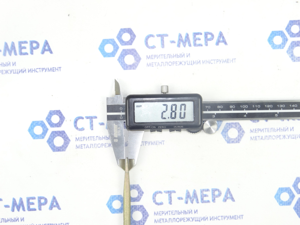 Заготовка шлицевая плоская (минусовая) 155х6.6х1мм (Без ручки) СССР