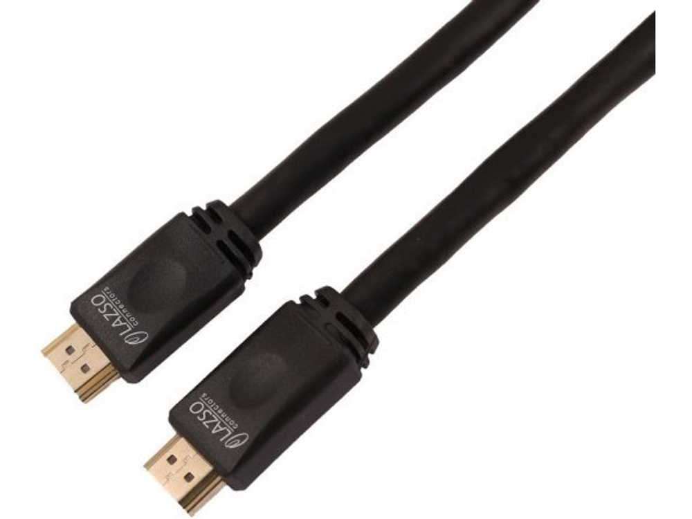 Кабель LAZSO WH-111 HDMI 2.0 GOLD, 25м