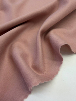 Костюмная шерсть с кашемиром пыльно-розовая