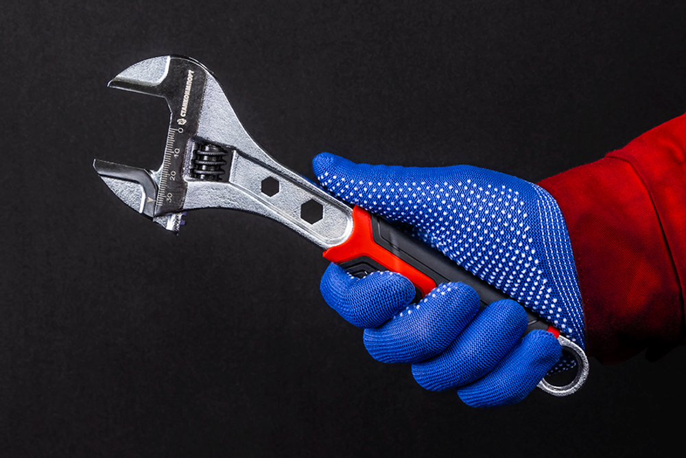 Ключ разводной 250 мм. захват 35 мм. Станкоимпорт CS110810