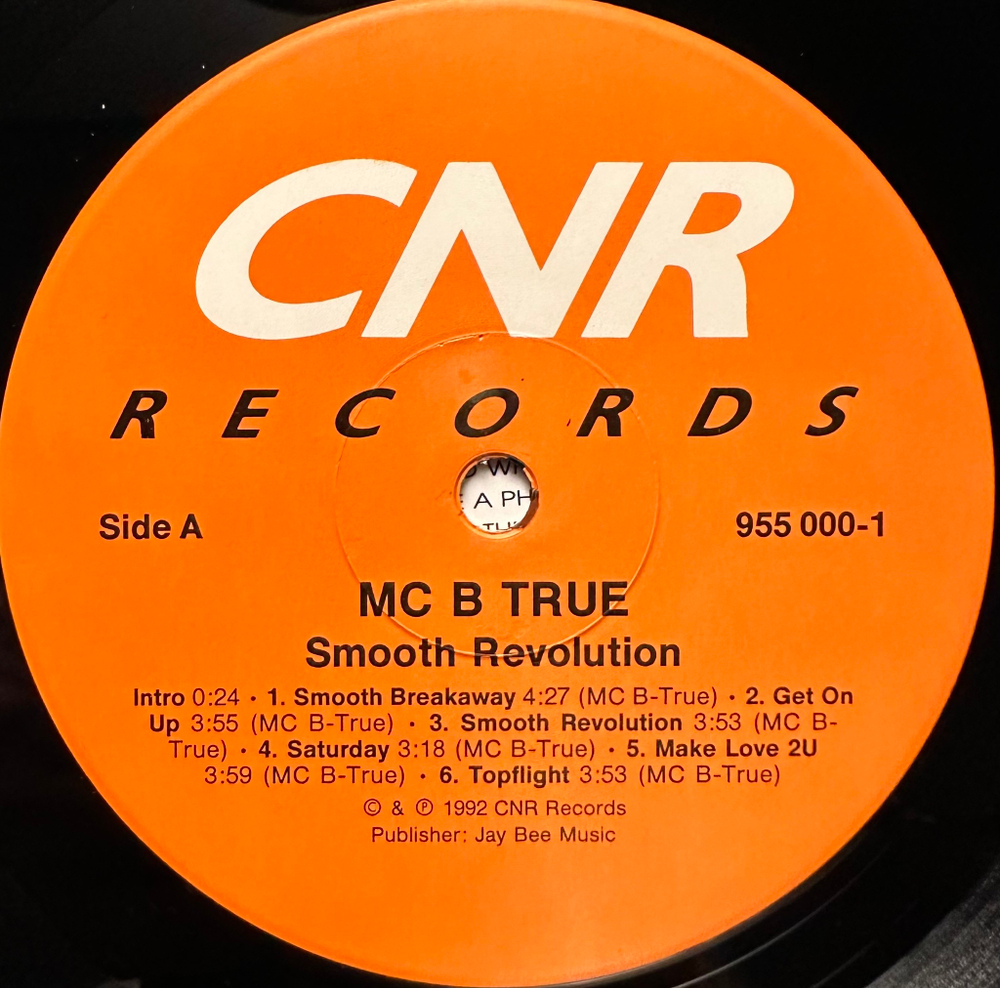MC B-True - Smooth Revelation (Швеция 1992г.)
