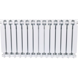 RIFAR MONOLIT 500 14 секций радиатор биметаллический боковое подключение (белый RAL 9016)