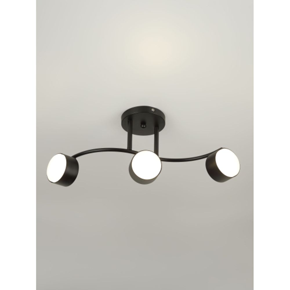 Светильник настенно-потолочный спот Rivoli Vanessa 7074-703 3хGX53 15 Вт поворотный | Споты-Подсветки