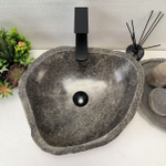 Раковина из речного камня RS-63860 (45*40*14) 0121
