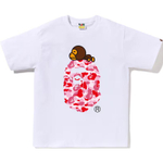A Bathing Ape Abc Camo Milo On Big Ape Tee