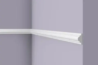Молдинг для стен 38мм., дюрополимер, влагостойкий, под окраску 38х18х2000мм