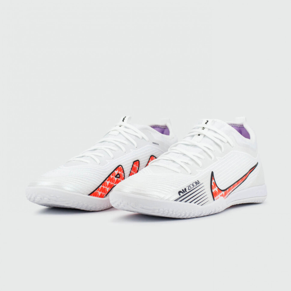 футзалки Nike Air Zoom Mercurial Vapor XV Pro IC White