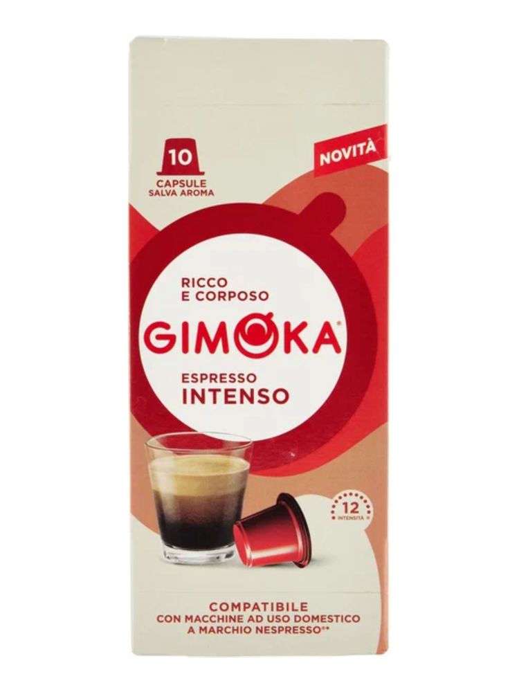 Кофе в капсулах Gimoka Intenso, 5 упаковок по 10 шт