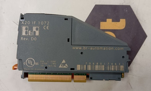 B&R X20IF1072 REV.D0 б/у