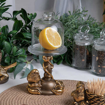 Сувенир Лимонница Зарничка Лайм Бронза