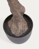 Искусственное оливковое дерево Olivo с черным горшком 140 см