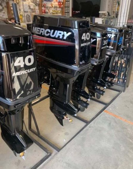 2х-тактный лодочный мотор MERCURY 40 MH 697CC Б/У