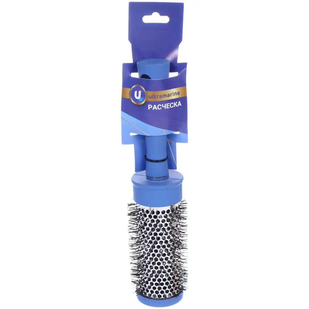 Расческа массажная брашинг «Beauty Room», цвет королевский синий, 24см, d-4см