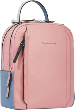 Рюкзак женский Piquadro Circle CA5566W92/ROGR розовый/голубой кожа