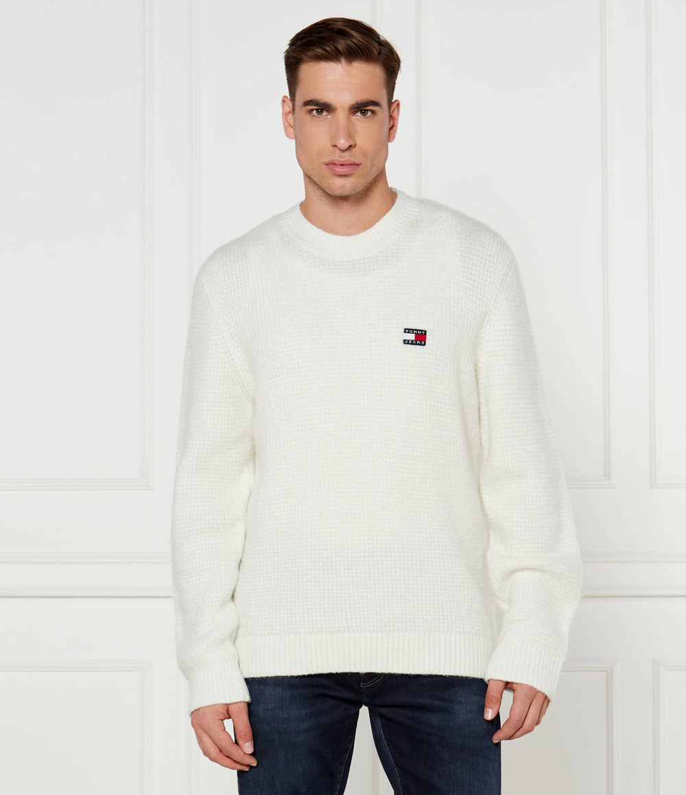 Свитер Tommy Jeans - белый(DM0DM19431)
