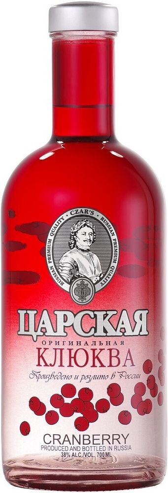 Настойка горькая Царская Оригинальная Клюква