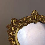 Винтажная бронзовая рамка для фото или зеркала