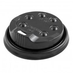 Крышка для стакана 120 мл (арт. 81210423, 81210437), черная, PS, 100 шт, Garcia de Pou