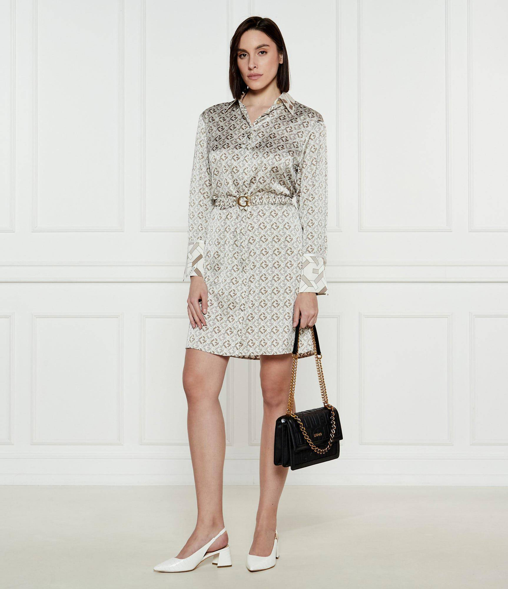 Платье VERONICA GUESS - экрю(W5RK40 WF1T2)