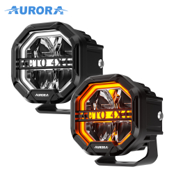 Фара Aurora 4" комбинированного белого света ALO-W-4-R12T3-AW