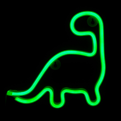 Световая фигура "Динозавр" зеленый 22,5Х23,5 см