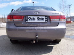 Фаркоп оцинкованный Galia H065A для Hyundai Sonata, 4dv, 2004- Type A(паспорт и сертификат в комплекте)(без электрики)