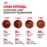 Royal Canin Medium Puppy Корм сухой для щенков средних размеров до 12 месяцев 3 кг