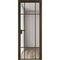 Алюминиевая дверь 8AG деорэ остеклённая
