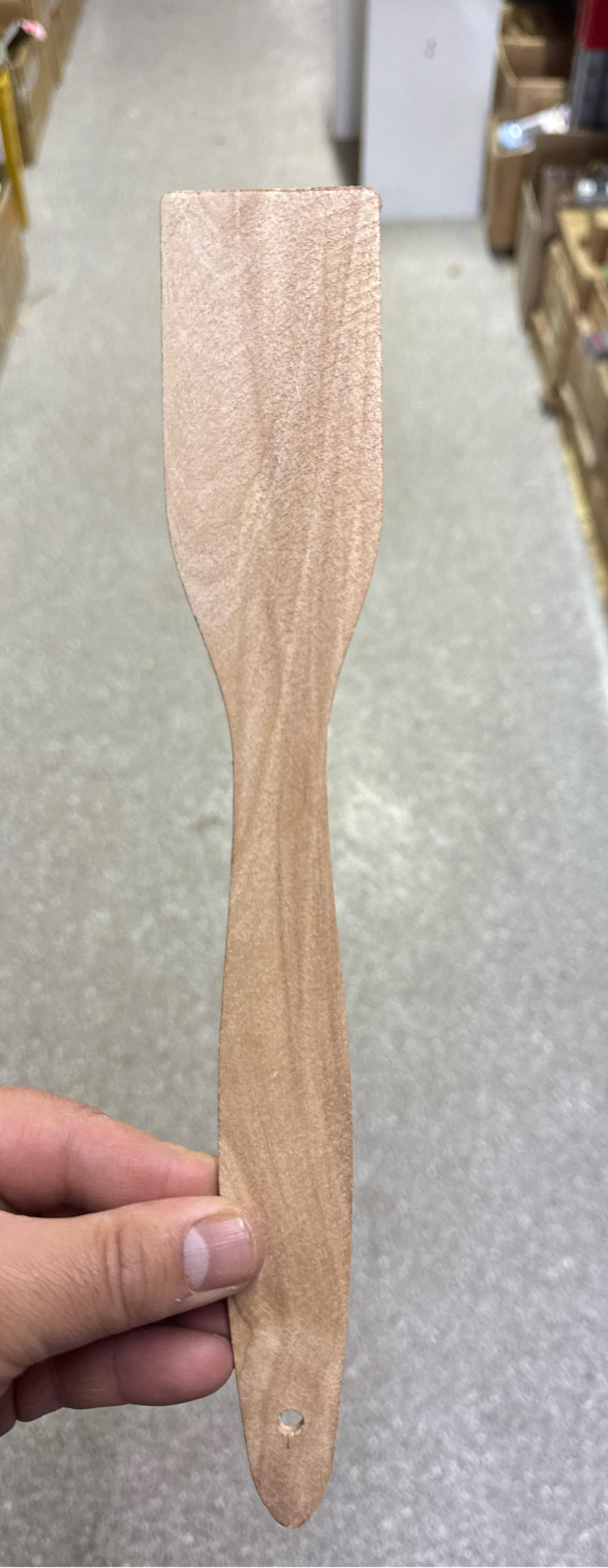 Д-789 лопата дерев дешевая 30*5 см