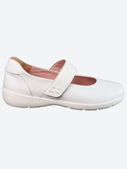 1102 Женские балетки (Белый)