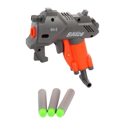 Пистолет с мягк.пулями, коробка YL-275