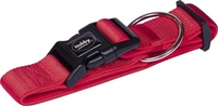 Ошейник Nobby Classic Preno Extra для собак, нейлон, красный 38-40мм, 32-45см