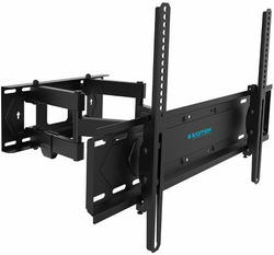 Кронштейн для телевизора Kromax PIXIS-XL-2 черный 40"-90" макс.50кг настенный поворот и наклон (90220)