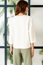 22681 Джемпер женский (молочный)