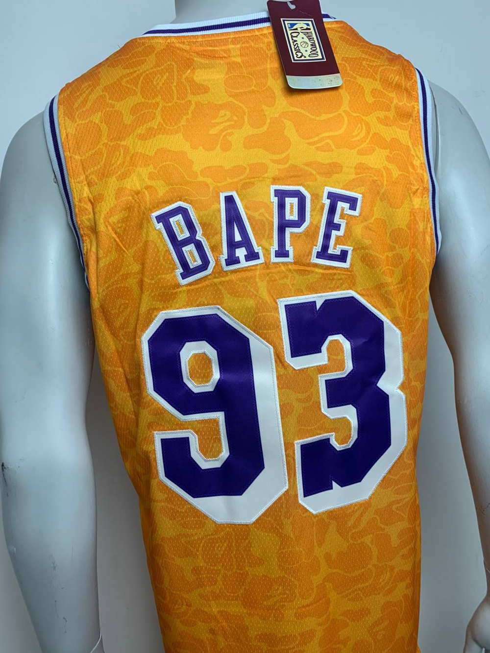Джерси BAPE x Los Angeles Lakers
