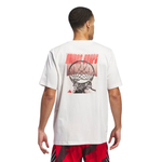 Баскетбольная футболка adidas adidas Hoops Graphic T-shirt White