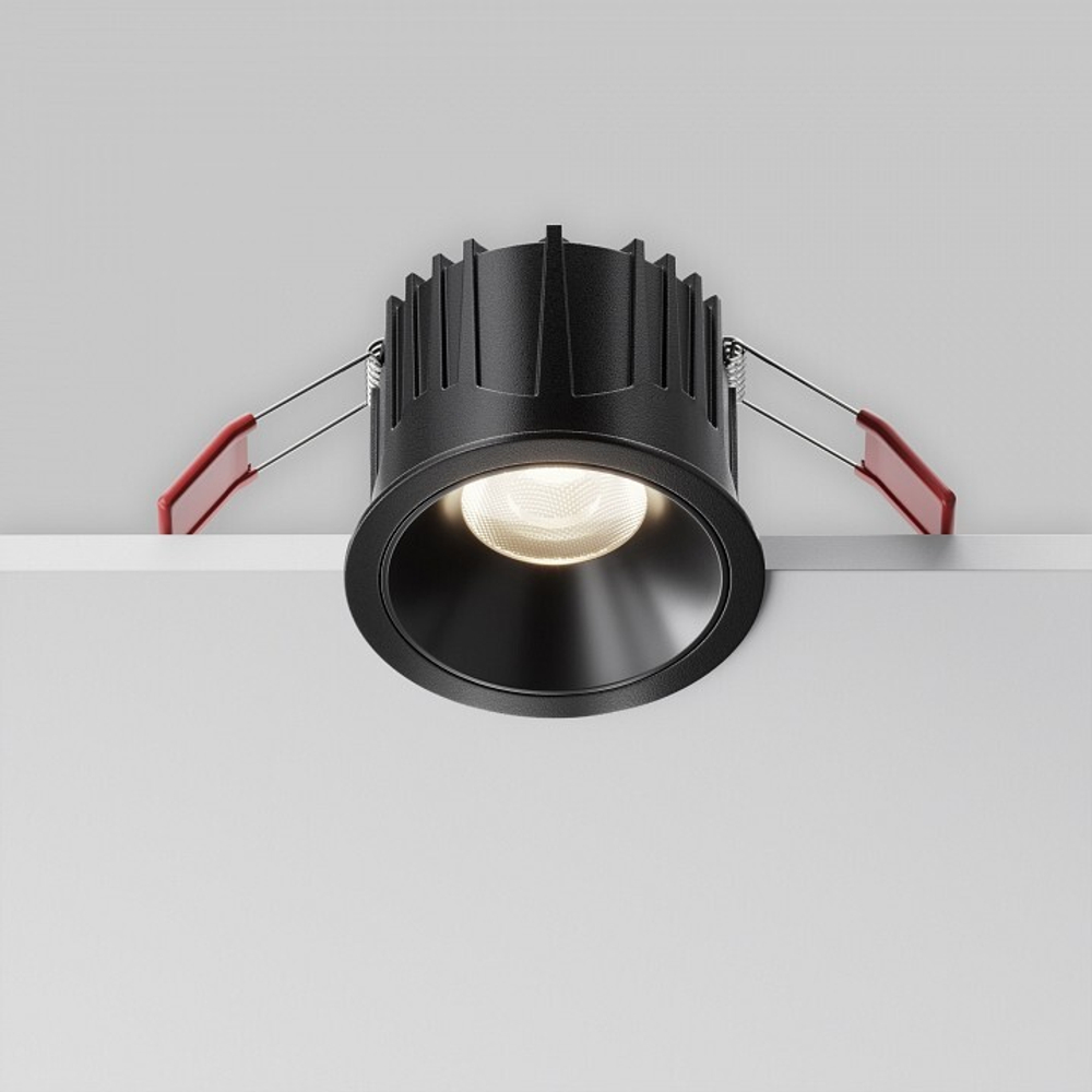 Встраиваемый светильник Maytoni Alfa LED DL043-01-15W4K-RD-B-1