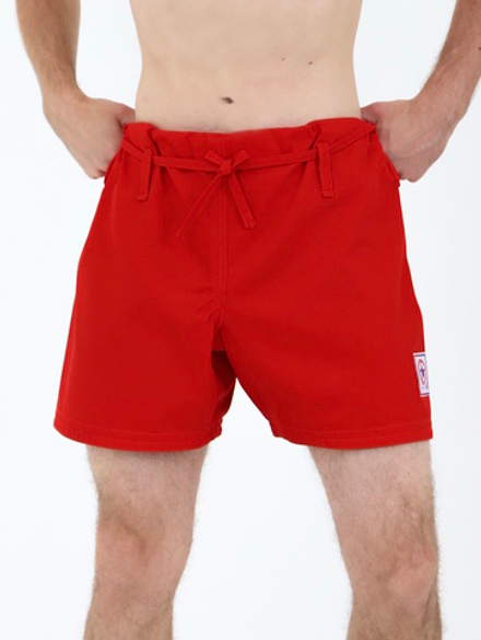 Шорты для боевого САМБО красные