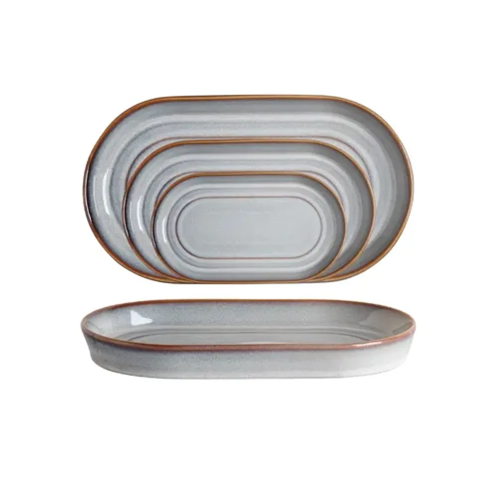 Блюдо овальное 30*16,5 см h3 см Evolution Mont Blanc P.L. Proff Cuisine [3]