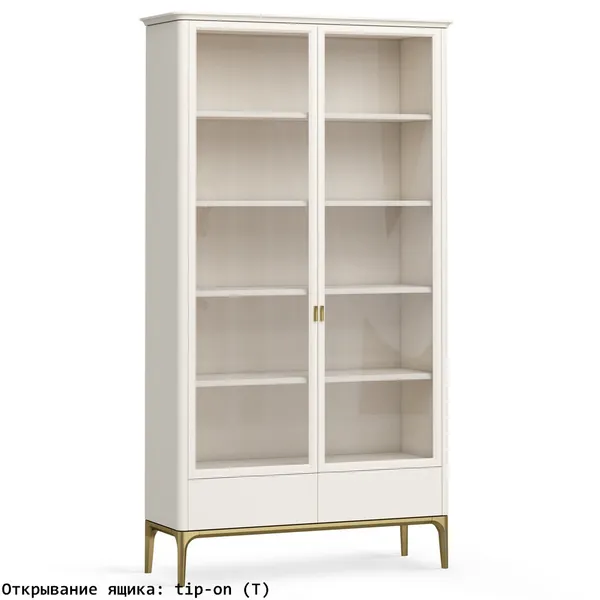 Шкаф книжный 2 ящика Alte