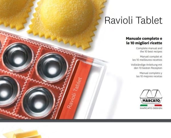 Форма для пельменей и скалка Marcato Ravioli Tablet – инструкция и 10 настоящих итальянских рецептов равиоли