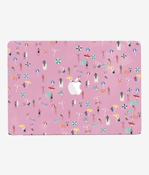 Виниловая наклейка PINK SAND для MacBook