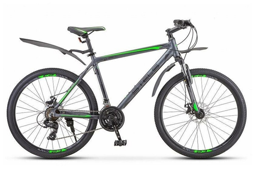 Горный (MTB) велосипед STELS Navigator 620 MD 26 V010 антрацитовый 19" рама