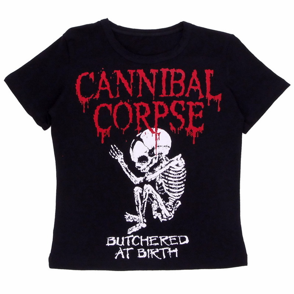 Футболка женская Cannibal Corpse Butchered At Birth