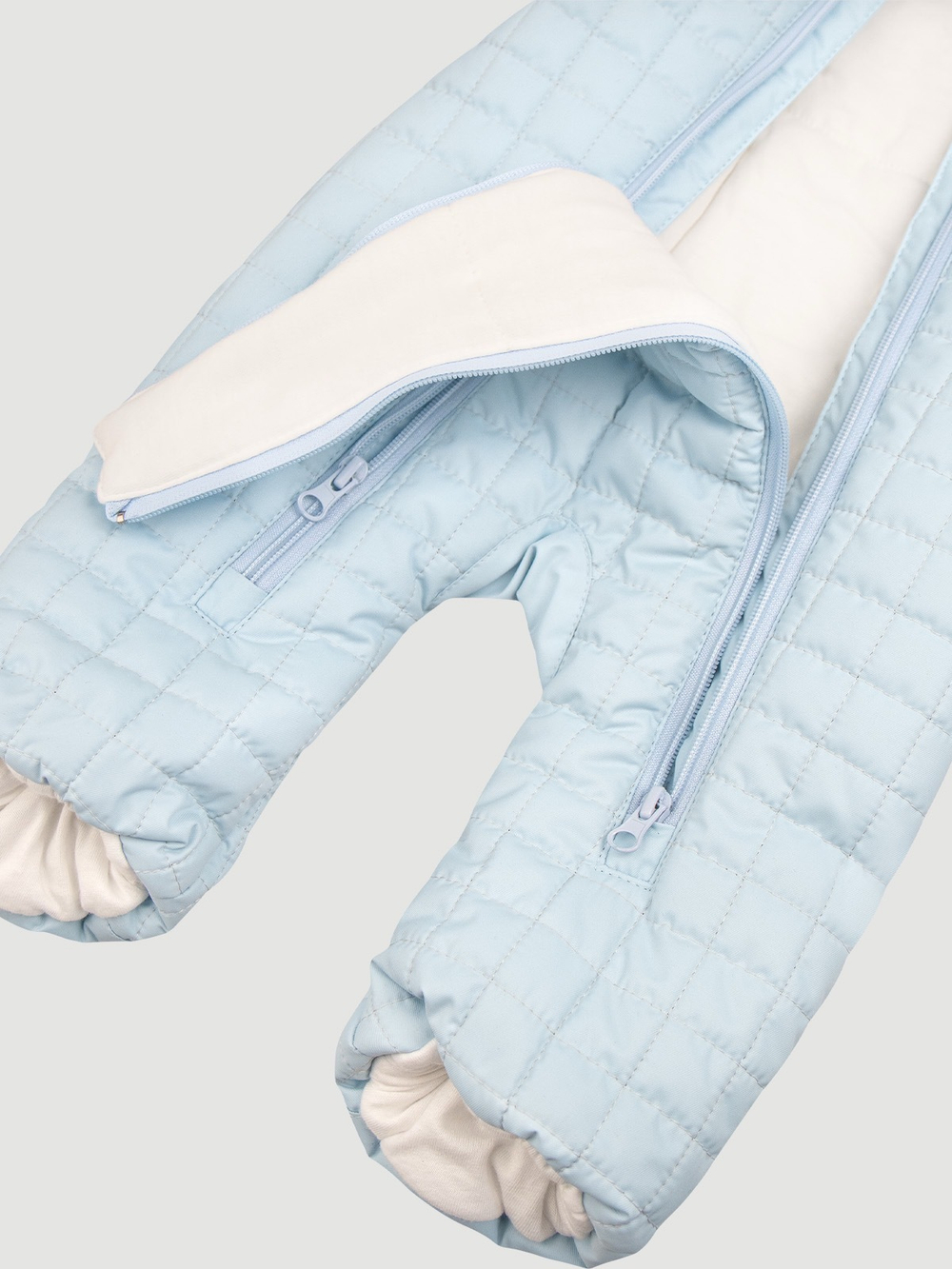 Комбинезон утеплённый стёганый Mjolk Baby Blue
