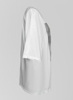 Футболка 109 удлиненная с принтом и надписью PIGALLE